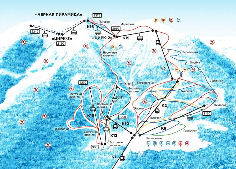 Горнолыжный курорт Красная Поляна